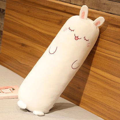 Cartoon Animal Long Pillow Penguin Doll