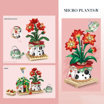 Small Particle Block Flower Pot