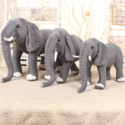 Simulation elephant plush toy