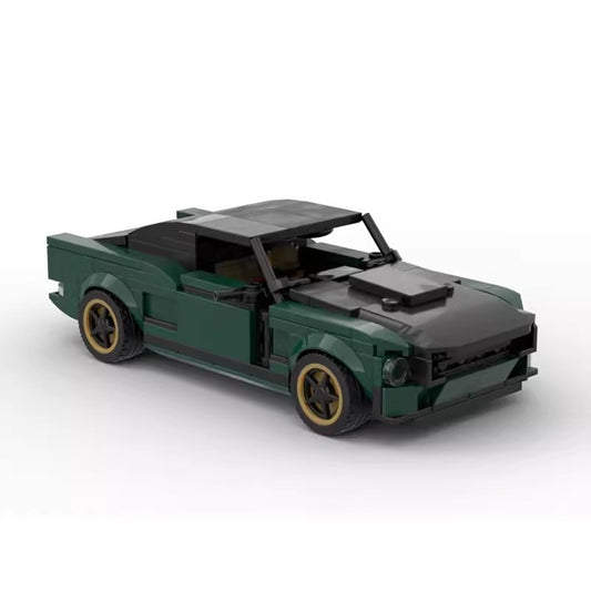 MOC Building Blocks Compatible With Educational Assembled Toys Model