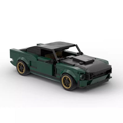 MOC Building Blocks Compatible With Educational Assembled Toys Model