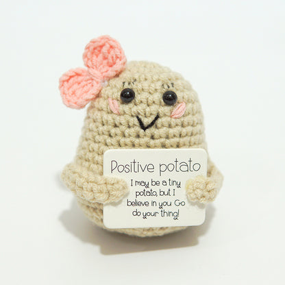 Cute Wool Hand Woven Doll