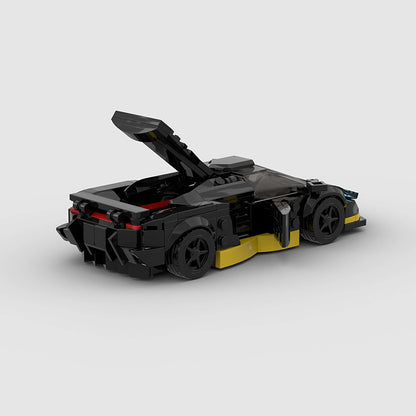 Small Particle Racing Block DIY Puzzle Toy Model