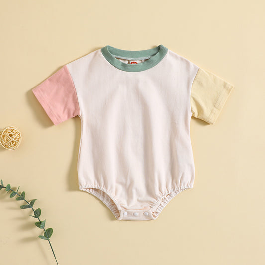 Children's Fashion New Romper Short Sleeve