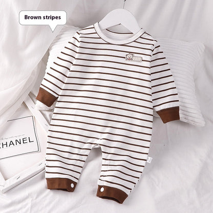 Baby Children's Cotton Floral Jumpsuit