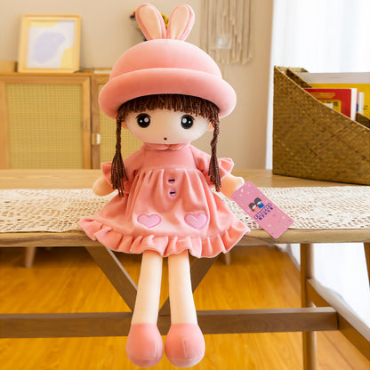 Girl Cute Rabbit Plush Toy Cartoon Doll