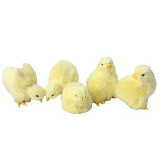 Animal Doll Children Teaching Static Model Chick Decoration