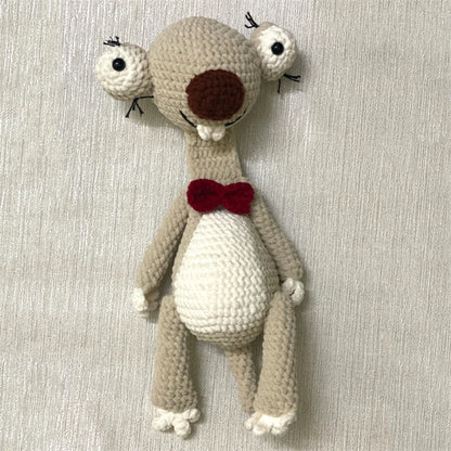 Hand-knitted Creative Animal Door Stop Ornaments