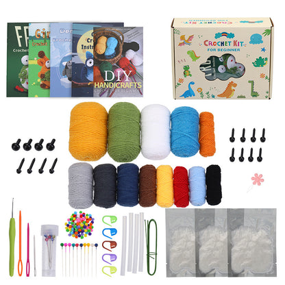 Ugly Doll Cartoon Animal Crocheted Material Package