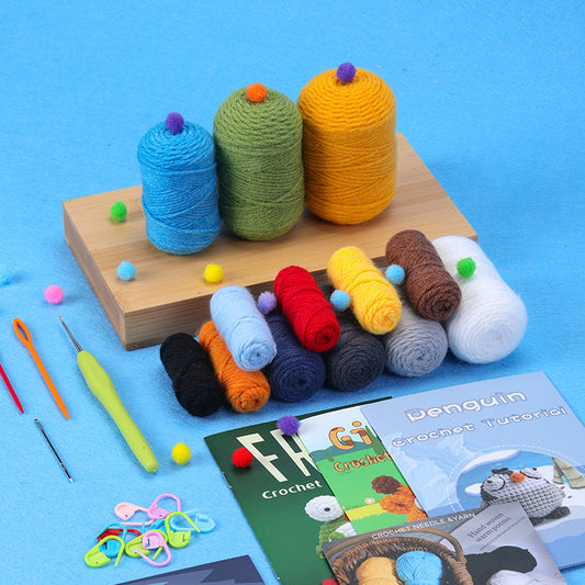 Ugly Doll Cartoon Animal Crocheted Material Package
