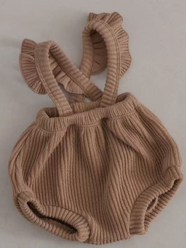 Newborn Lace Overalls Infant Toddler Triangle Shorts