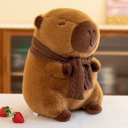 Cute Scarf Capabala Figurine Doll