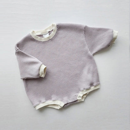 Infant Ins Style Romper Long-sleeve Jumpsuit