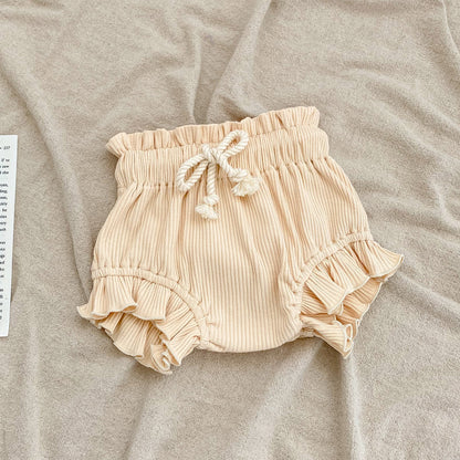 Women's Drawstring Bottom-enlarged Pants Romper Suit