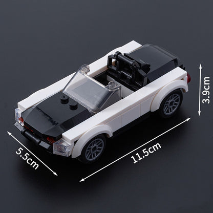 A Tesla Toy Car Piece-together Model Benefits Intelligence