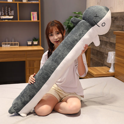 Long Hug Pillow Coat Zipper Removable Plush Toy