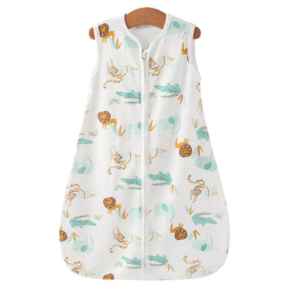 Newborn Summer Vest Sleeping Bag Baby Anti-kick Quilt