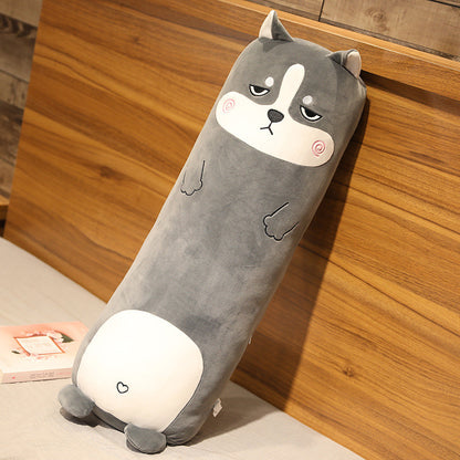 Cartoon Animal Long Pillow Penguin Doll