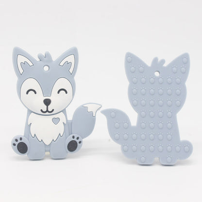 Cartoon Animal Molar Silicone Baby Creative