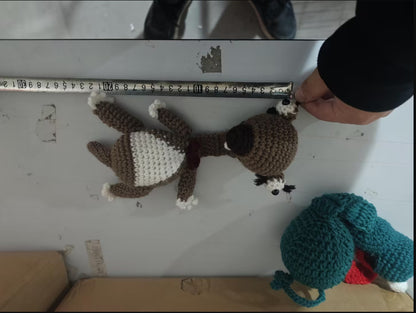 Hand-knitted Creative Animal Door Stop Ornaments