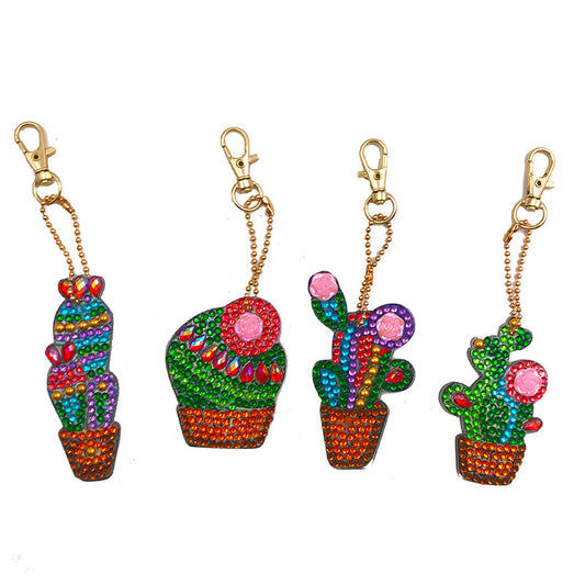 Cartoon Owl Keychain Creative Decorative Pendant