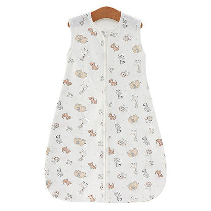 Newborn Summer Vest Sleeping Bag Baby Anti-kick Quilt