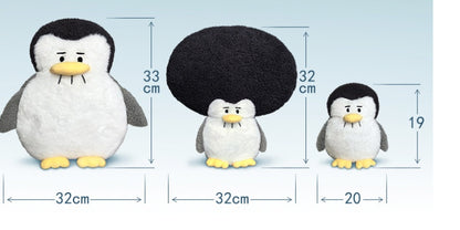 Penguin Action  Sad Expression Doll Plush Toy