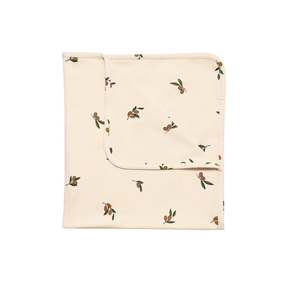 Newborn Air Conditioning Blanket Two-layer Cotton Holding Summer Thin Newborn Stroller Blanket