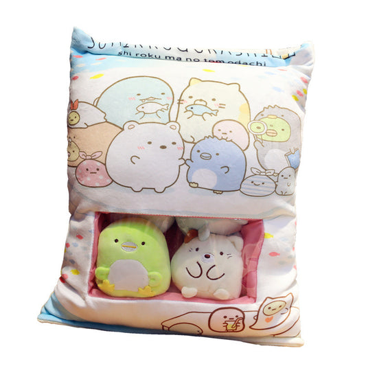 A Big Bag Of Snack Doll Cute Doll Sleeping Pillow For Girl Ankle Biter Pillow