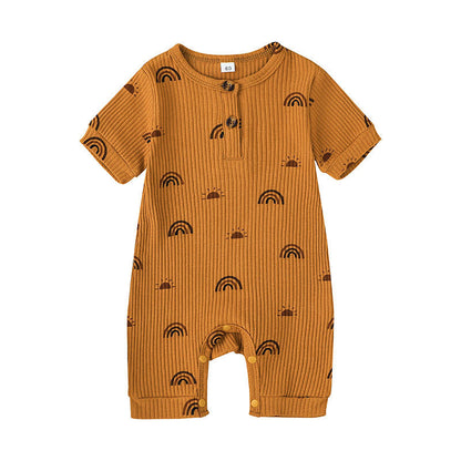 Summer New Short Sleeves For Baby And Infants Rompers Jumpsuit