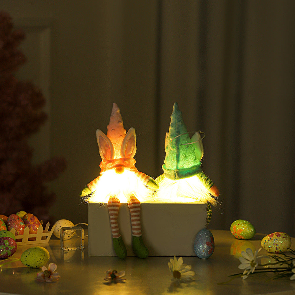 Faceless Doll Decoration Creative Appliance With Light